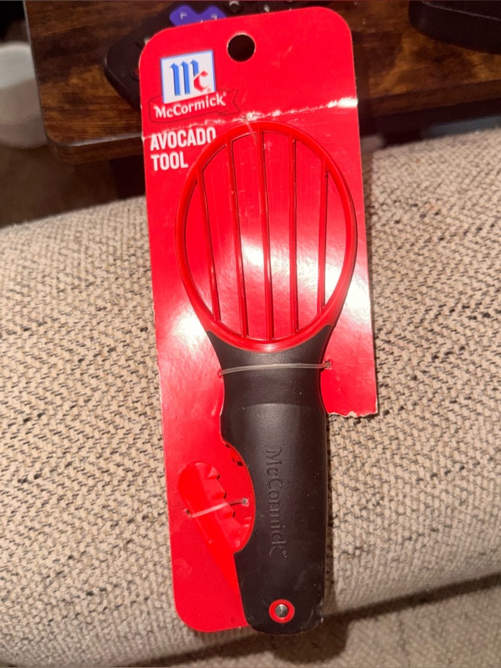 McCormick Red and Black Avocado Slicer